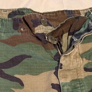 Camouflage Cargo Shorts